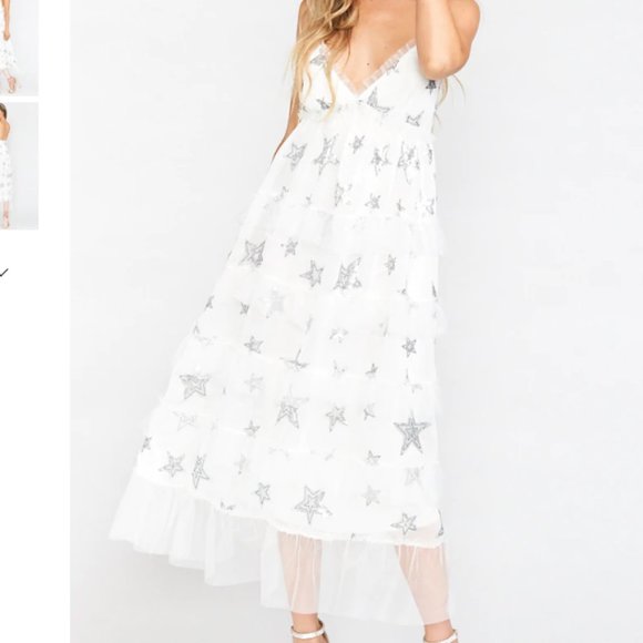 Show Me Your Mumu Phillippa Maxi Dress ~ Star Light Star Bright - Picture 1 of 2